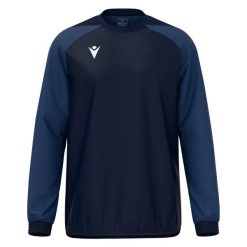 Dżersej z długim rękawem Macron Skarn. Niebieskie bluzki z długim rękawem męskie Macron, m, bez wzorów, z dżerseju, bez kołnierzyka. Za 296.05 zł.