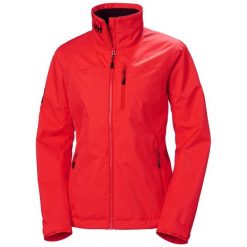 Damska bluza z okrągłym dekoltem Helly Hansen 2.0. Czerwone bluzy sportowe damskie Helly Hansen, bez wzorów, bez kaptura, żeglarskie. Za 676.50 zł.