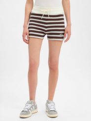 Adidas Originals spodenki ręcznikowe Kobiety Bawełna niebieski|brązowy|biały, L. Białe szorty damskie adidas Originals, na lato, l, bez wzorów, z bawełny. Za 169.95 zł.