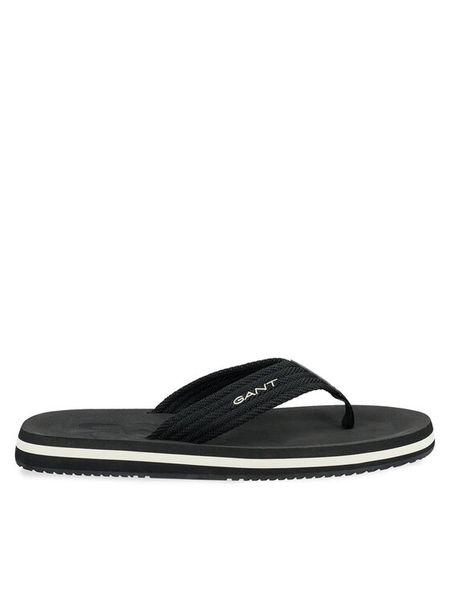 Gant Japonki 32609293 Czarny. Czarne klapki męskie GANT, z materiału. Za 164.99 zł.