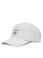 Aeronautica Militare Czapka z daszkiem 251HA1199CT3495 Biały. Białe rękawiczki męskie Aeronautica Militare, bez wzorów, z poliesteru. Za 129.99 zł.