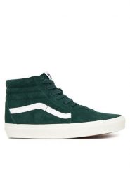 Vans Sneakersy Sk8-Hi VN000BW7EME1 Zielony. Zielone trampki męskie Vans, bez wzorów, ze skóry, bez zapięcia. Za 379.99 zł.