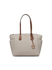MICHAEL Michael Kors Torebka Marilyn 30S2G6AT2B Beżowy. Brązowe torebki do ręki damskie MICHAEL Michael Kors, bez wzorów, ze skóry, bez dodatków. Za 949.99 zł.