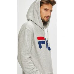 Fila - Bluza. Szare bluzy męskie Fila, z nadrukiem, z bawełny. Za 279.90 zł.