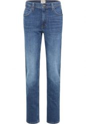 Męskie Spodnie Jeansowe Mustang Washington Denim Blue 1010621 5000 702. Niebieskie spodnie materiałowe męskie Mustang, l, bez wzorów, z denimu. Za 219.99 zł.