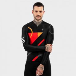 Męska koszulka rowerowa z krótkim rękawem Kolarstwo Siroko M2 Arizona. Czarne bluzy męskie SIROKO, m, bez wzorów, z jersey, bez kaptura. Za 381.00 zł.