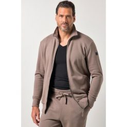 Męska Bluza dresowa stójka do 8XL. Brązowe bluzy męskie JAY-PI, m, bez wzorów, z bawełny, bez kaptura. Za 279.99 zł.