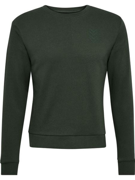 Bluza damska Hummel Active. Zielone bluzy damskie Hummel, xl, bez wzorów, z bawełny, bez kaptura, na fitness i siłownię. Za 206.15 zł.