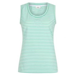 Damski tank top HV Society Pascale. Niebieskie koszule damskie HV SOCIETY, bez wzorów, eleganckie, bez kołnierzyka. Za 266.00 zł.