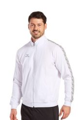 Kurtka dresowa Erima Essential Team. Białe kurtki męskie Erima, xl, bez wzorów, z dresówki, retro, bez kaptura. Za 314.99 zł.