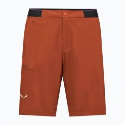 SALEWA Spodenki męskie Pedroc 4 Dst Cargo Short M bombay brown/0910-M. Czerwone krótkie spodenki sportowe męskie Salewa, l, bez wzorów, z elastanu, trekkingowe. Za 407.00 zł.