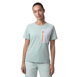Damska techniczna koszulka trekkingowa Siroko Waterton-W Green. Zielone t-shirty damskie SIROKO, m, bez wzorów, z materiału, bez kołnierzyka. Za 211.00 zł.
