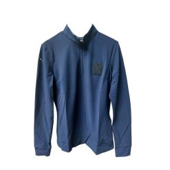 Damska koszula do jazdy konnej Vestrum Biarritz. Niebieskie koszule damskie VESTRUM, bez wzorów, sportowe, bez kołnierzyka, bez ramiączek. W wyprzedaży za 513.00 zł.