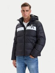 Calvin Klein Jeans Kurtka puchowa LV04RH502G Czarny Regular Fit. Czarne kurtki męskie Calvin Klein Jeans, m, bez wzorów, z jeansu, bez kaptura. Za 999.99 zł.