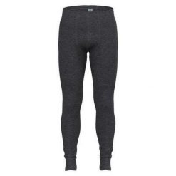 Legginsy termoaktywne męskie Odlo ACTIVE WARM ECO. Szare legginsy sportowe męskie Odlo, m, bez wzorów, trekkingowe. Za 249.99 zł.