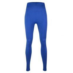 Legginsy Modelujące - Power Up! Bezszwowe. Niebieskie legginsy damskie BESHAPED, xs, bez wzorów, z nylonu, na fitness i siłownię. Za 179.00 zł.
