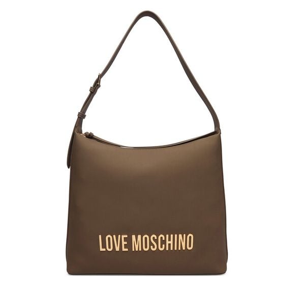 Torebka LOVE MOSCHINO. Brązowe torebki do ręki damskie Love Moschino, bez wzorów, klasyczne, bez dodatków. Za 606.99 zł.