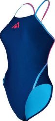 Strój do pływania Aqua Sphere regulowany. Czerwone kostiumy jednoczęściowe damskie Aquasphere, l, bez wzorów, z materiału, eleganckie, do pływania. Za 167.30 zł.