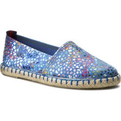 Espadryle SERGIO BARDI - Alberta FS127213817AB 513. Niebieskie espadryle damskie Sergio Bardi, w kolorowe wzory, ze skóry. W wyprzedaży za 149.00 zł.