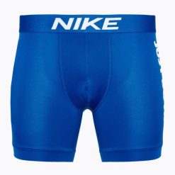 Bokserski męskie Nike Essential Micro Boxer Brief. Niebieskie bokserki męskie Nike, m, bez wzorów. Za 119.99 zł.