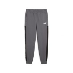 Męskie spodnie dresowe Around The Block PUMA Cool Dark Gray. Szare spodnie sportowe męskie Puma, m, bez wzorów, z dresówki, do biegania. W wyprzedaży za 144.00 zł.