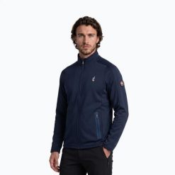 Bluza polarowa męska Aulp Drake. Niebieskie bluzy męskie Aulp, m, bez wzorów, z elastanu, bez kaptura. Za 159.99 zł.