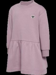 Hummel sukienka hmlMINI LOOSE DRESS BEE ze sweatu z bawełny organicznej, luźny. Szare sukienki dla dziewczynek Hummel, z aplikacjami, z bawełny, bez ramiączek. Za 165.00 zł.