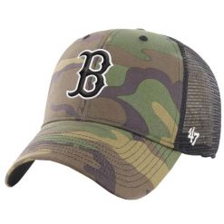Męska czapka z daszkiem 47 Brand MLB Boston Red Sox Cap. Zielone czapki i kapelusze męskie 47 Brand, bez wzorów, z bawełny, sportowe. Za 109.99 zł.