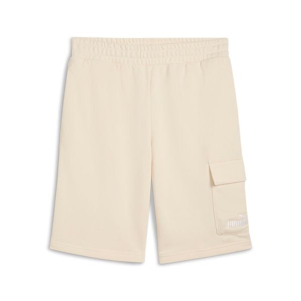 Spodenki cargo Puma Ess No. 1 Logo 10". Brązowe krótkie spodenki sportowe męskie Puma, s, bez wzorów, z bawełny, na fitness i siłownię. Za 179.00 zł.