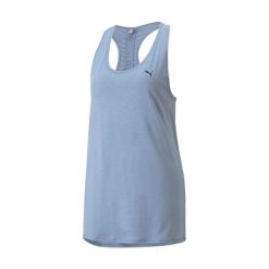 Tank Top treningowy damski PUMA Studio Foundation Relax. Niebieskie obuwie sportowe damskie Puma, bez wzorów, na fitness i siłownię. W wyprzedaży za 89.40 zł.