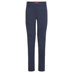 Spodnie damskie Craghoppers NosiLife Pro Convertible III. Niebieskie spodnie sportowe damskie Craghoppers, bez wzorów, trekkingowe. Za 429.99 zł.