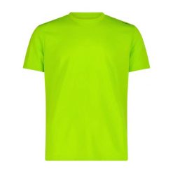 T-shirt CMP. Zielone t-shirty męskie CMP, bez wzorów, sportowe, bez kołnierzyka. Za 46.99 zł.