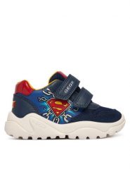 Geox Sneakersy B Ciufciuf Boy B655RB 0BC22 C4245 M Granatowy. Niebieskie buty sportowe chłopięce Geox, bez wzorów, ze skóry, bez zapięcia. Za 229.99 zł.