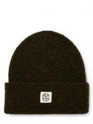 Msch Copenhagen czapka z zawartością wełny - MSCHHope Kobiety Sztuczne włókno zielony, ONE SIZE. Zielone czapki i kapelusze damskie MSCH Copenhagen, bez wzorów, z materiału. Za 89.95 zł.