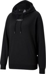 Puma Bluza damska Puma Modern Basics Hoodie TR czarna 585933 01 L. Czarne bluzy damskie Puma, l, bez wzorów, bez kaptura. Za 201.66 zł.