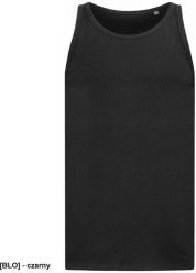 Stedman - T-shirt bez rękawów dla mężczyzn. czarny 3XL. Czarne t-shirty męskie Stedman, m, bez wzorów, bez kołnierzyka. Za 141.77 zł.