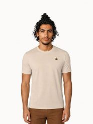 Koszulka Le Coq Sportif Coq D'or N°1. Brązowe koszulki sportowe męskie le coq sportif, xs, bez wzorów, z materiału, bez kołnierzyka, bez ramiączek, na fitness i siłownię. Za 313.00 zł.