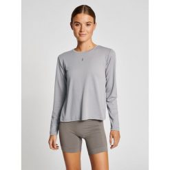 Damski dżersej dzianinowy z długim rękawem Hummel Mt Fri. Brązowe koszulki sportowe damskie Hummel, xs, bez wzorów, z dżerseju, sportowe, bez kołnierzyka. Za 126.00 zł.