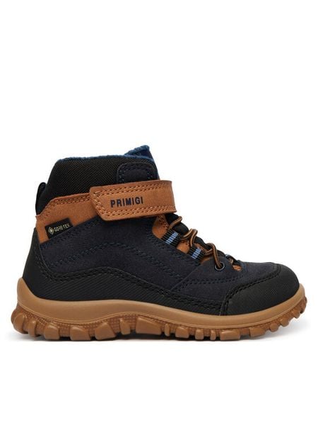 Primigi Śniegowce GORE-TEX 2365011 S Granatowy. Niebieskie buty zimowe chłopięce Primigi, bez wzorów, z gore-texu, bez zapięcia. Za 374.99 zł.