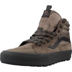 Buty VANS VN000Y629JC1 SK8 HI Brązowy. Brązowe trekkingi męskie Vans, na fitness i siłownię. Za 566.99 zł.