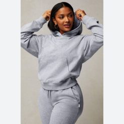 Bluza damska z kapturem Fabletics Year Round Terry. Czarne bluzy damskie FABLETICS, na lato, l, bez wzorów, z bawełny, z kapturem. Za 317.00 zł.