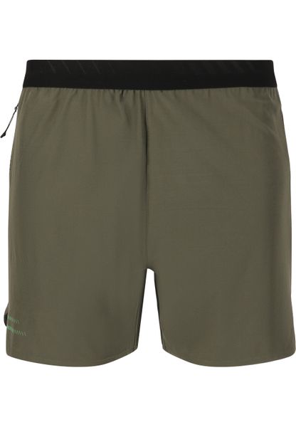 Szorty Endurance Letic. Zielone krótkie spodenki sportowe męskie Endurance, l, bez wzorów, z materiału, na fitness i siłownię. Za 185.50 zł.