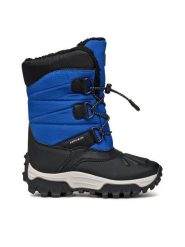 Geox Śniegowce J Himalaya Boy B Abx J46FRA 0FU50 C0042 S Niebieski. Niebieskie buty zimowe chłopięce Geox, bez wzorów, ze skóry, bez zapięcia. Za 429.99 zł.