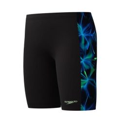 Kąpielówki chłopięce spodenki kąpielowe Speedo Print Panel. Czarne kąpielówki dla chłopców Speedo, bez wzorów, sportowe. Za 137.98 zł.