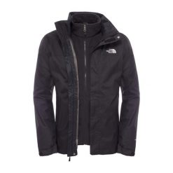 Kurtka turystyczna męska The North Face M Evolve II Triclimate. Czarne kurtki męskie The North Face, m, bez wzorów, bez kaptura. Za 999.00 zł.