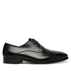 Półbuty Fabi. Czarne eleganckie półbuty Fabi, wizytowe, bez zapięcia. Za 1,629.00 zł.