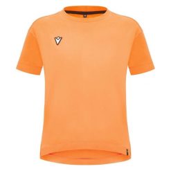 Koszulka damska Macron Favignana. Brązowe t-shirty damskie Macron, m, bez wzorów, z bawełny, bez kołnierzyka. Za 130.40 zł.