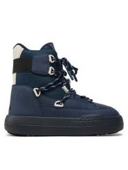 Moon Boot Śniegowce Park Sneaker Boot 80D2470060 Granatowy. Niebieskie śniegowce i trapery męskie Moon Boot, ze skóry, bez zapięcia. Za 899.99 zł.