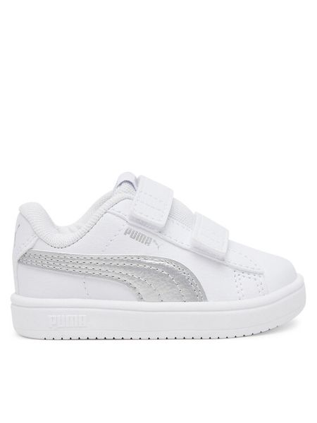 Puma Sneakersy Rickie Classic V Inf 394254 16 Biały. Białe buty sportowe dziewczęce Puma, bez wzorów, ze skóry, bez zapięcia. Za 79.99 zł.