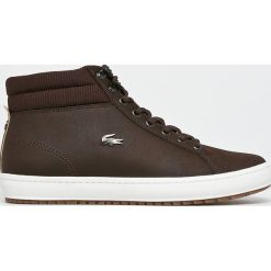 Lacoste - Buty. Szare buty sportowe męskie Lacoste, z materiału. W wyprzedaży za 449.91 zł.